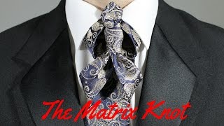 How To Tie a Tie  The Matrix Knot [upl. by Odine383]