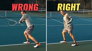 How To Hit A Tennis Backhand Simple Tips For a Perfect Backhand [upl. by Aicilef]