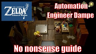 Automation Engineer Dampe  Dampé Automation Side quest Guide [upl. by Nnairahs92]