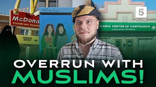 Visiting Americas first ever Muslim majority city  Hamtramck Michigan [upl. by Lenehc]