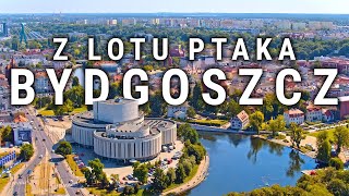 Bydgoszcz z lotu ptaka  4K  POLAND ON AIR by Maciej Margas amp Aleksandra Łogusz [upl. by Florie]