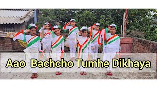 Aao Bachcho Tumhe Dikhaye Zaki Hindustan kiIndependence day special🧡🤍💚 [upl. by Hutchison754]