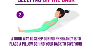 Sleeping positions during pregnancy [upl. by Yehsa]