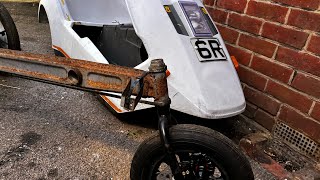 Sinclair C5 “6R” barn find  restoration update July 2024 [upl. by Euphemia]