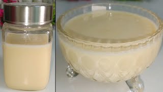 Homemade Condensed milk ll How to make Condensed Milk Recipe ll Zoya dish 22 [upl. by Etakyram607]