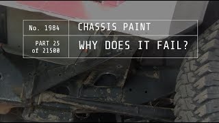 Chassis Paint Why Does It Fail [upl. by Wit112]