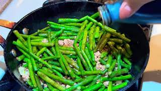 MRS G ADVENTURES🇺🇸 is live Cooking Asparagus Beans Adobo “Sitaw” adobo beans sitaw [upl. by Balsam]