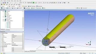 ANSYS Workbench Tutorial  Hexa Meshing Tutorial Part III of IV [upl. by Ylliw]