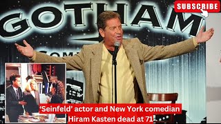 ‘Seinfeld’ actor and New York comedian Hiram Kasten dead at 71 seinfeld comedian jerryseinfeld [upl. by Nilya]