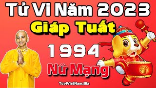 tuổi Giáp Tuất SN 1994  6 tháng cuối năm 2024 nam nữ [upl. by Cressi]