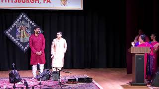 Swathi Thirunal Aradhana  Large Auditorium  Evening Concert Trichur Brothers [upl. by Dhaf]