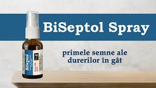 BiSeptol spray 20 ml cu propolis albastru de metilen si argint coloidal fara alcool [upl. by Orren602]