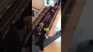 Why Do People Take Escalators Over Stairs [upl. by Hersh]