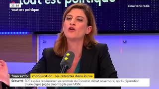 Juliette Meadel porteparole du PS  CSG quotce qui compte cest la fiche de paye à la fin du moisquot [upl. by Cosimo]