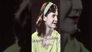 Happy Birthday Dear Sylvia Plath [upl. by Rollecnahc]