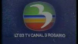 Canal 3 Rosario  1985 [upl. by Collbaith]