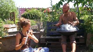 NowHere  Handpan amp Flute  Jobina Diez amp Malte Marten [upl. by Karissa]