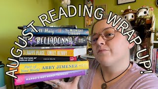 Cozy Reading Wrap Up Lets Talk August Reads [upl. by Ahsaetan]