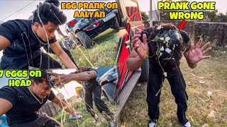 Eggs prank gone wrong😡 Car wrap pa paint🤬 aalyanvlogs1299 Preparation for Ladakh Ride [upl. by Anna]