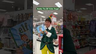 Buddy The Elf Visits Target HolidaysWithShorts [upl. by Nattie]