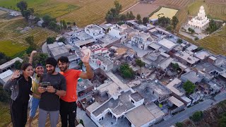 Our Village Tour 😍  full village tour Drone view ☀️  Jass Vlogs [upl. by Yauq]