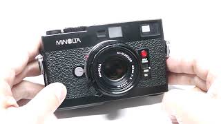 Minolta ミノルタ CLE  MRokkor 40mm F2 セット [upl. by Nirrep849]