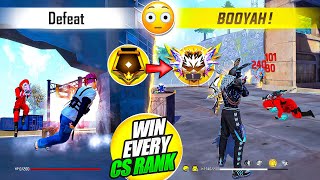 HOW TO WIN EVERY CS RANK IN FREE FIRE 🔥 FREE FIRE PRO TIPS AND TRICKS  FIREEYES GAMING [upl. by Leinaj]