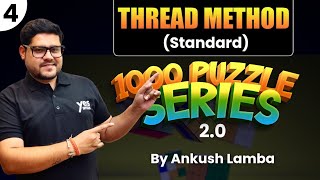 1000 Puzzle Series 20 Set  4  Bank Exams  Thread Method  Reasoning By Ankush Lamba [upl. by Cristobal]