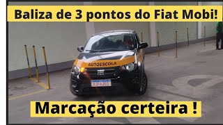 Baliza de 3 pontos do Fiat Mobi baliza [upl. by Nnylrats]