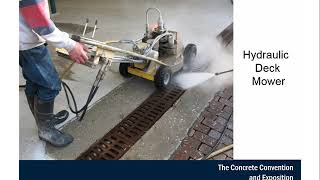 RAP 14—Concrete Removal Using Hydro Demolition [upl. by Ringsmuth]