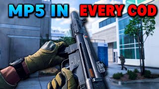 I used the MP5 in EVERY Call of Duty [upl. by Gibert]