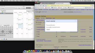 Syncing iCal with Google Calendar [upl. by Jefferson]