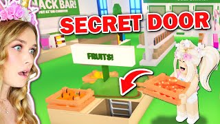 SECRET DOOR In NEW Grocery Store In Adopt Me Roblox [upl. by Mathia]