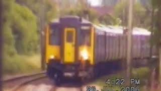 Purple Class 317s at St Margarets 26th July 2006 [upl. by Otrebilif]