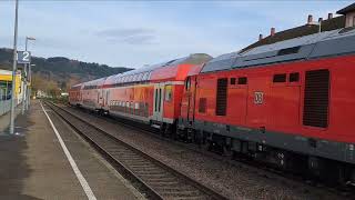 Züge in Bad Säckingen Deutschland🇩🇪 Trains in Bad Säckingen Germany🇩🇪 [upl. by Bald]