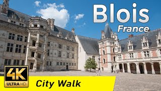 Blois France  Walking Tour 4K UHD amp 60 fps [upl. by Poulter]