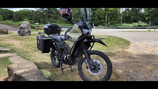 2022 Kawasaki KLR650 Base getting the fully loaded adventure treatment [upl. by Selinski]