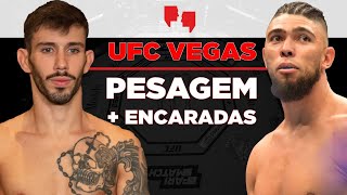 AO VIVO PESAGEM  ENCARADAS UFC VEGAS [upl. by Eelytsirk477]