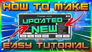 How To Make A Roblox Exploit  Script Executor  Full LUA  Easy Tutorial  Working 2021 [upl. by Orland368]