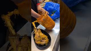 Mutton Raan Making In Bulk In Delhi shorts [upl. by Couhp]