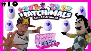 Hello Neighbor In Real Life Came From Trinity and Beyonds to Steal Our Hatchimals Colleggtibles [upl. by Larrabee470]