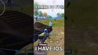 I Have IOS 60 FPS Power  bgmi pubgmobile viralshorts viralvideo videogame shorts [upl. by Olette]