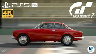 Gran Turismo 7 PS5 Pro 4K 120 FPS w Ray Tracing  Alfa Romeo Giulia Sprint GT Veloce 67 [upl. by Ylatan]