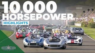 Heroic CanAm race  2023 Whitsun Trophy highlights  Goodwood Revival [upl. by Innoj768]