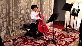 Adagio and Allegro by B Marcello from Suzuki Cello book 4 [upl. by Treharne]