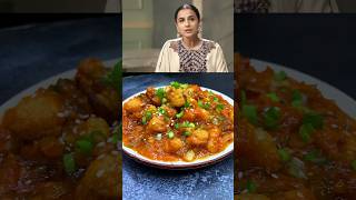 Vidya Balan favourite Gobi Manchurian 🤤 shorts manchurian [upl. by Spindell]