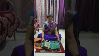 Online shopping review  11 October 2024 💞🛍️ shivshahipaithani banarasi saree shorts reels [upl. by Alba156]