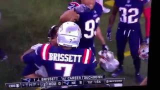 Best Rookie Quarterbacks First Touchdown Jacoby Brissett [upl. by Haimerej]