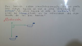 1 Razón de cambio Problema de aplicación [upl. by Silrak]