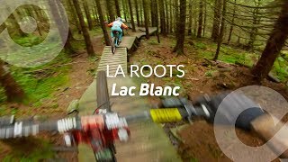 LA ROOTS Lac Blanc bike park France [upl. by Yrollam]